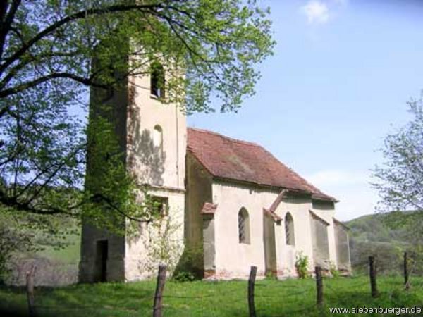 Evangelische Kirche von SW  (Jochen Cotaru, April 2004)