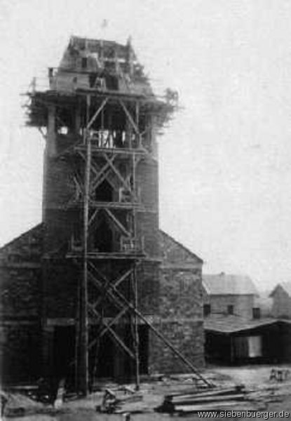 "Turmdachstuhl in einer neuen Heimat" 20.09.1958