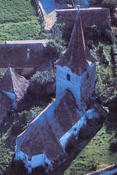 Die Felldorfer Kirchenburg erbaut im 14 / 15.Jahrhundert 
