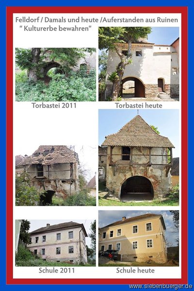 Das Felldorfer-Phnix Projekt. Wiederaufbau der Torbastei 