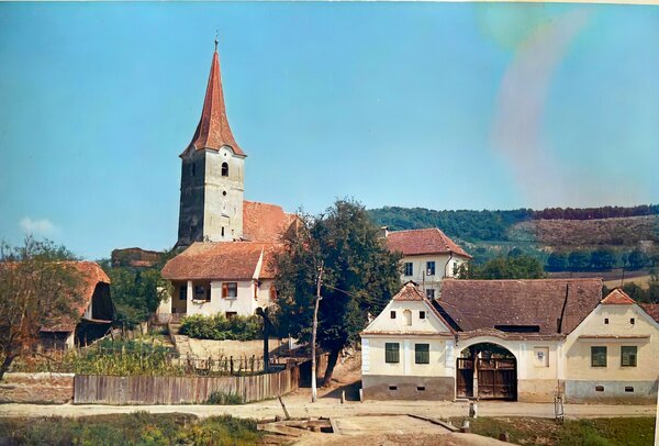 Damals um ca.1958 in Felldorf, Filitelnic, Fletelke 