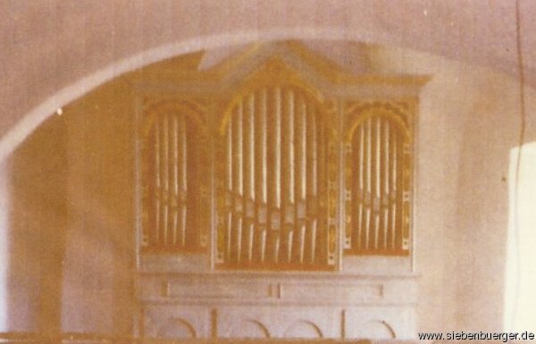 Orgel im Jahr 1964