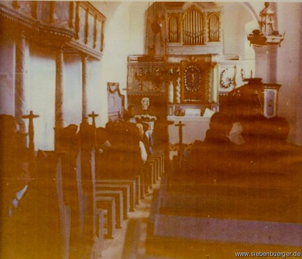 Gottesdienst im Jahr 1964