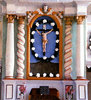 Das nun "zerstrte" Altarbild um 1960