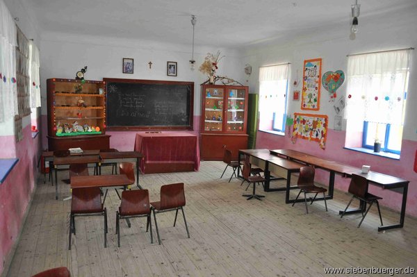 Klassenzimmer in der Felldorfer Schule 2013