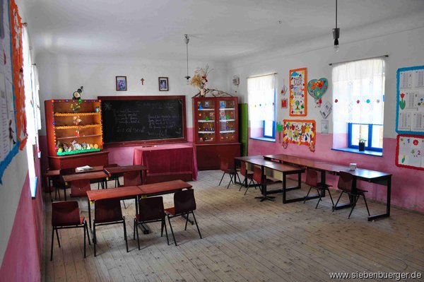 Klassenzimmer in der Felldorfer Schule 2013