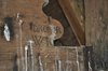 Glockenstuhl im Felldorfer Kirchturm/ ehem. kleine Glocke / Inschriften