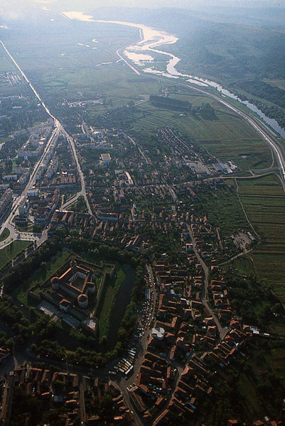 Fogarasch - Luftbild Nr. 3