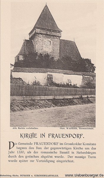 Frauendorf - Kirche um 1900