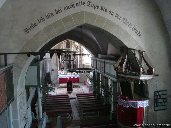 Innenraum der Kirche