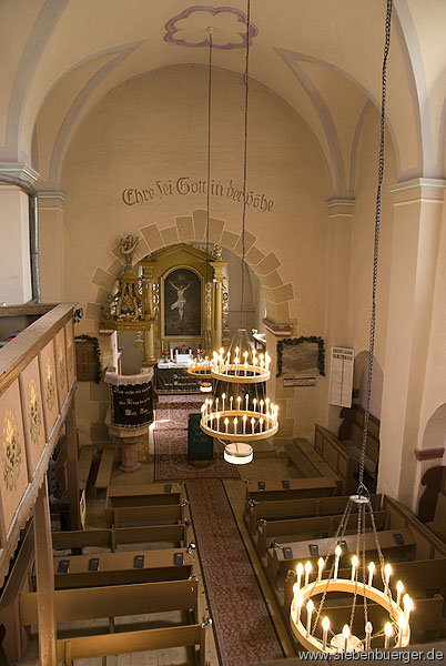 Ev. Kirche in Freck - Innenraum