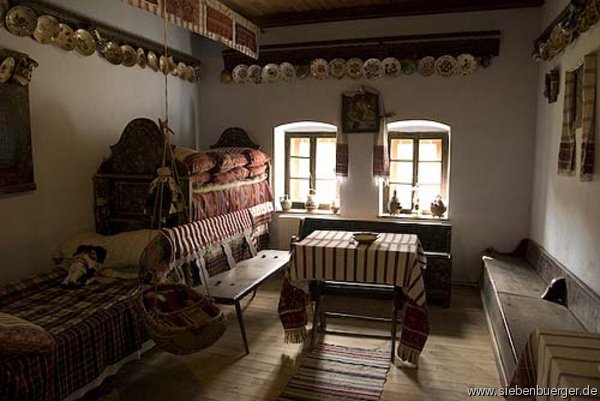 Rumnische Bauernstube in Freck, Dorfmuseum