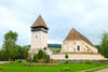 Die frisch renovierte Kirchenburg aus Großalisch im Kokelgebiet