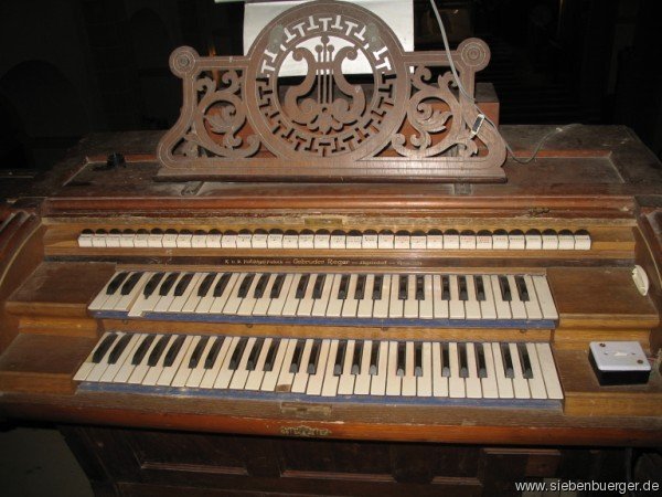 Groschenker Orgel-Tastatur