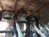 Glockenstuhl in der ev. Kirche aus Großschenk