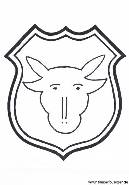 Wappen aus Groschenk im Harbachtal/Siebenbrgen/Rumnien