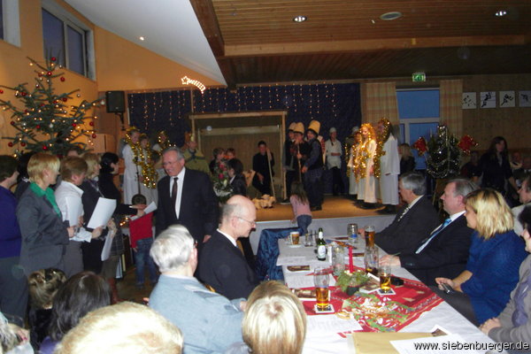 Weihnachtsfeier 2011 Groscheuerner Nachbarschaft Ingolstadt eV