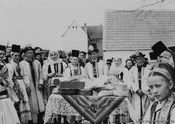 Hochzeit in Groscheuern ca. 1966