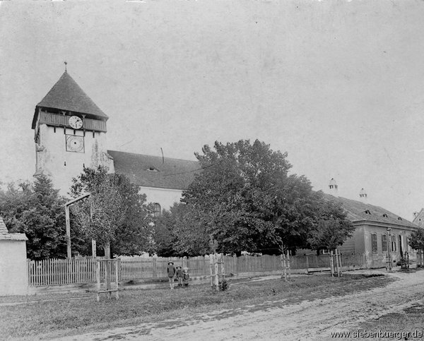 Hahnbacher Kirche um 1900 