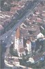 Luftaufnahme Kirchenburg, von der Grfengasse gesehen (Foto G. Gerster)