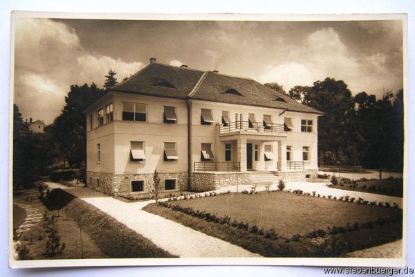 Sanatorium Dr. G. Wermescher, Hermannstadt 1931