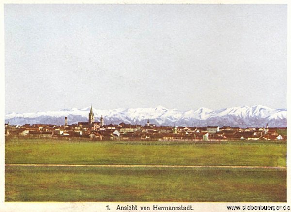 Hermannstadt-Ansicht von Hermannstadt