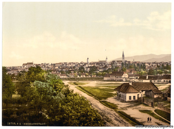 Hermannstadt um 1890