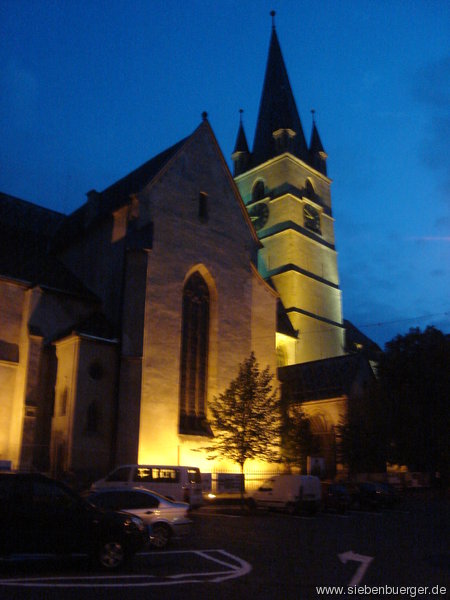 Hermannstadt bei Nacht