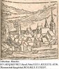 Sebastian Mnster. Cosmographey, 1553. Hermenstatt hauptstat. Geschickt: Georg Schoenpflug von Gambsenberg