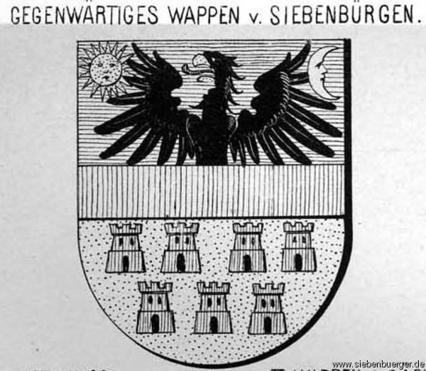 Gegenwrtiges Wappen von 7brgen; gschickt: Georg Schoenpflug von Gambsenberg