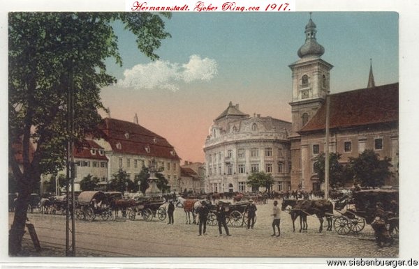 Hermannstadt. Groer Ring, ca.1917