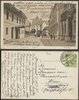 Hermannstadt - Sporergasse mit Straenbahn. Postkarte an Marianne von Konradsheim, Wien, 1915.