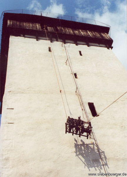 Uhrenreparatur 2002(!), Turm von S