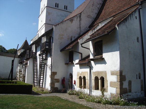 Innenhof der Kirchenburg