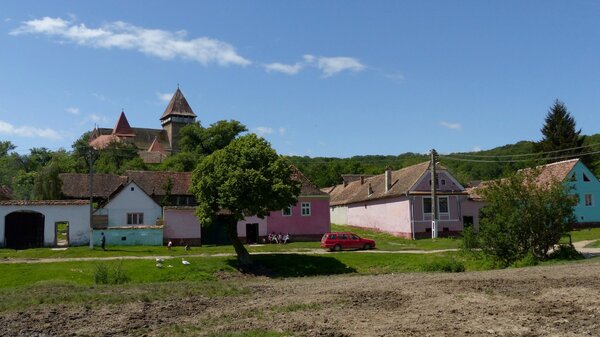 Jakobsdorf bei Agnetheln im Jahr 2016