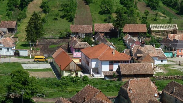 Jakobsdorf bei Agnetheln im Jahr 2014