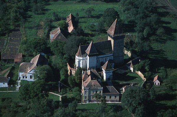 Jakobsdorf bei Agnetheln - Luftbild Nr. 3