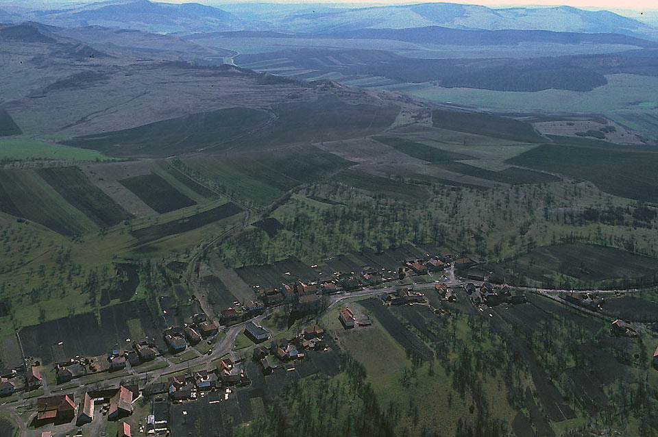 Luftbilder von Jakobsdorf bei Bistritz Siebenbuerger.de