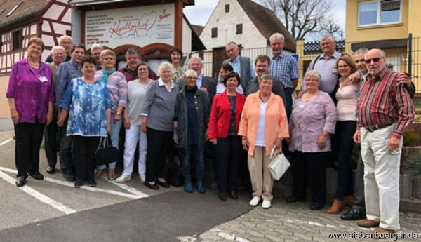 Treffen der Regionalgruppen Repser und Fogarascher Land am 14.April 2018 in Roßtal
