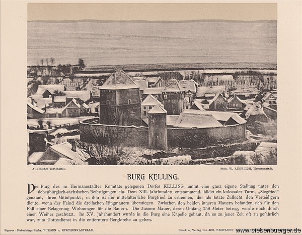 Kelling - Kirchenkastell um 1900