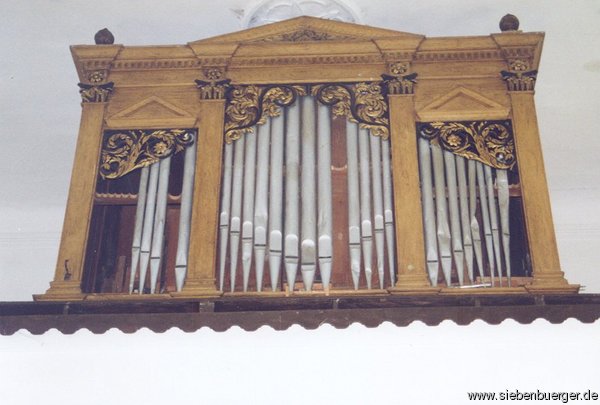 Die Orgel wurde im Jahr 2001 Zerstrt