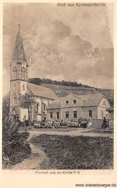 Postkarte aus Kyrieleis-Nsnerland-Bistritzer Gegend um 1900