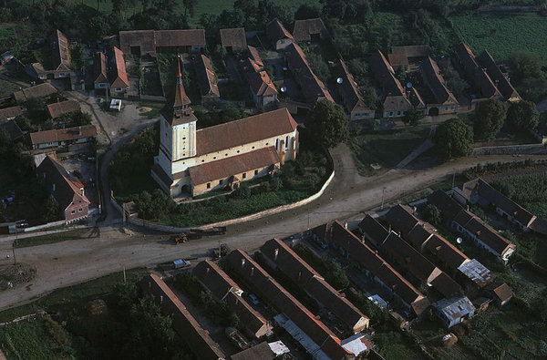 Marienburg im Burzenland - Luftbild Nr. 2
