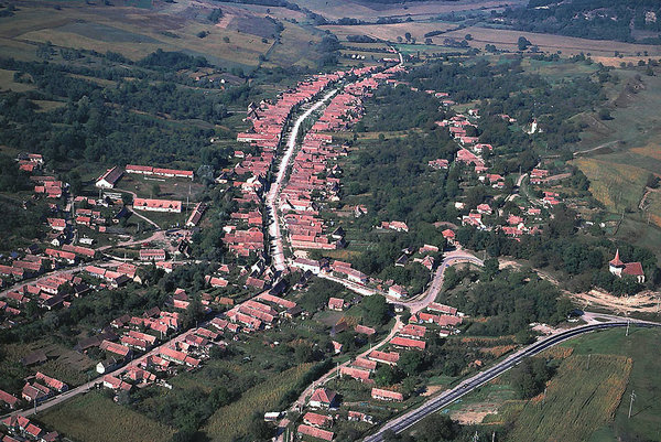 Marienburg bei Schäßburg - Luftbild Nr. 4