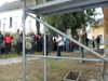 Mnchener Wochen in Martinsdorf 2012 - Teil 2 - Richtfest Dachreparatur Schule