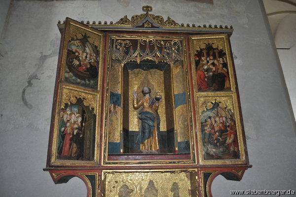 Altar aus Meeburg in der Schburger Bergkirche