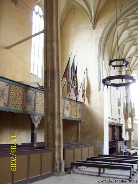 Kirchenburg Meschen Innen