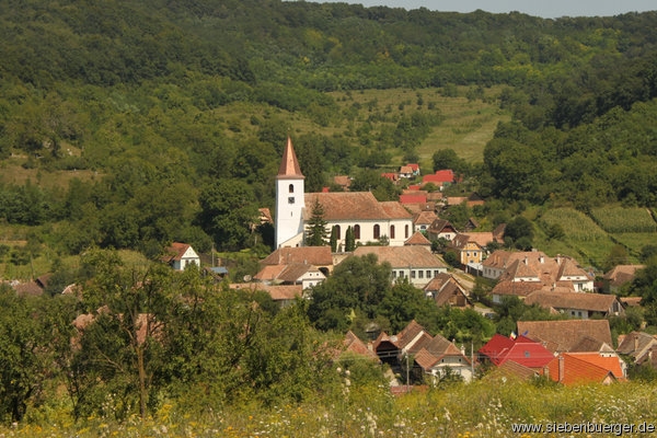 Kirchenburg, von der Helt aus gesehen
