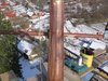 Neue Turmspitze aus Kupfer