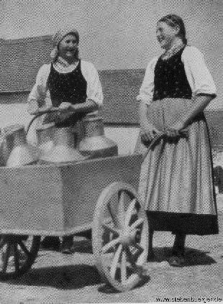 Milchfrauen - Landlerinnen aus Neppendorf